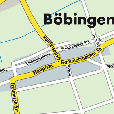 Stadtplan Böbingen