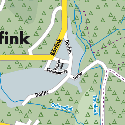 Stadtplan Börfink