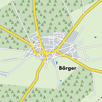 Übersichtsplan Börger