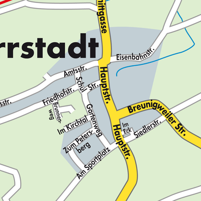 Stadtplan Börrstadt