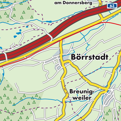 Übersichtsplan Börrstadt