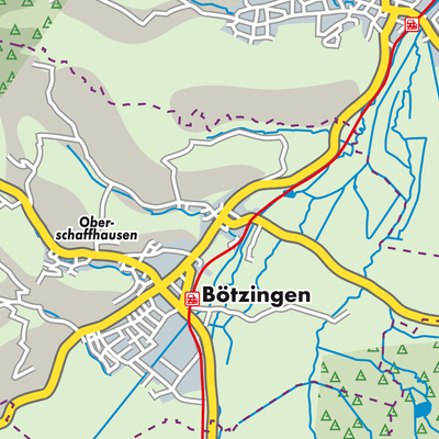Übersichtsplan Bötzingen