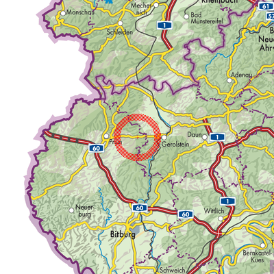 Landkarte Büdesheim