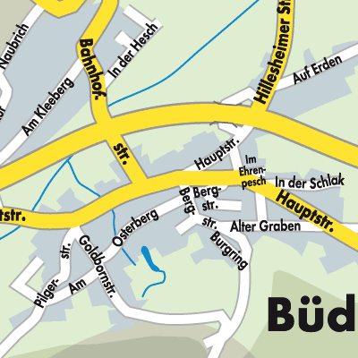 Stadtplan Büdesheim