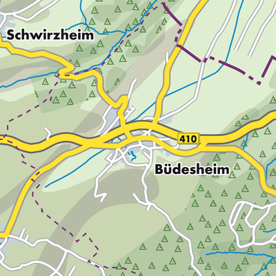 Übersichtsplan Büdesheim