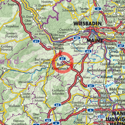 Landkarte Badenheim