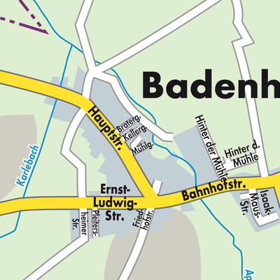 Stadtplan Badenheim