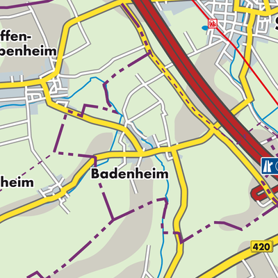 Übersichtsplan Badenheim
