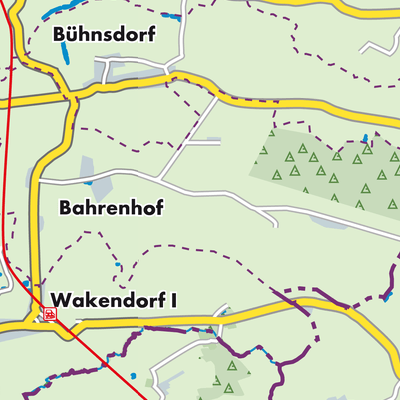 Übersichtsplan Bahrenhof