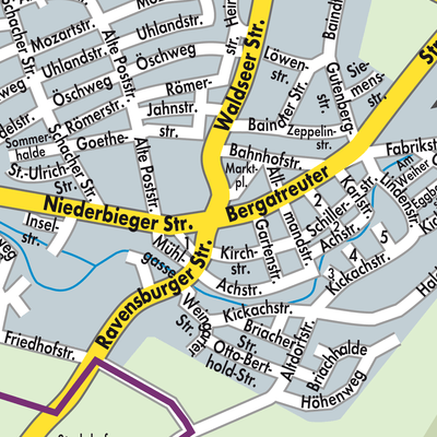 Stadtplan Baienfurt