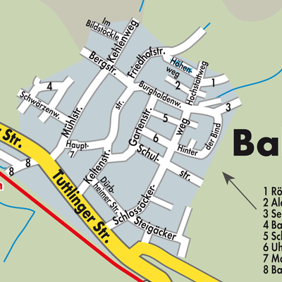 Stadtplan Balgheim