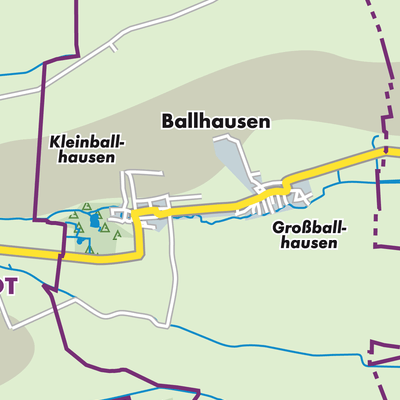 Übersichtsplan Ballhausen