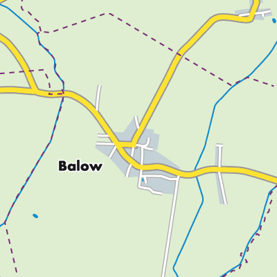 Übersichtsplan Balow