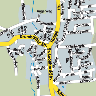 Stadtplan Balzhausen
