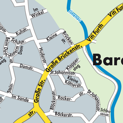 Stadtplan Bardowick
