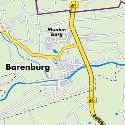 Übersichtsplan Barenburg