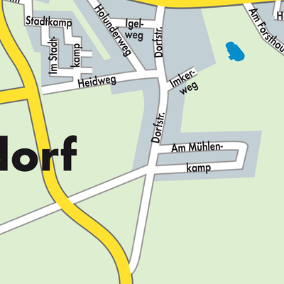 Stadtplan Barendorf