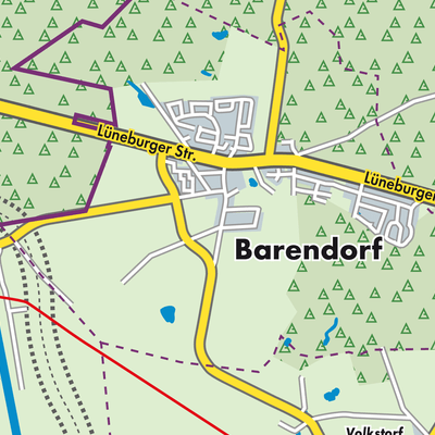 Übersichtsplan Barendorf
