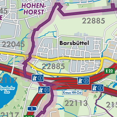 Übersichtsplan Barsbüttel
