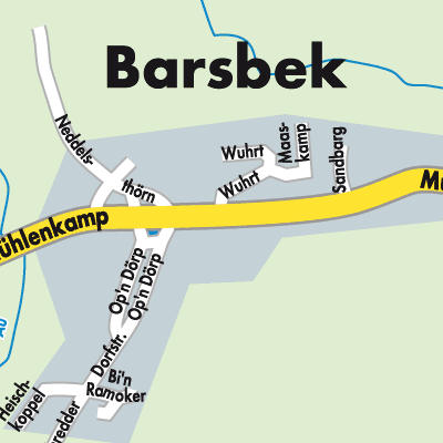 Stadtplan Barsbek