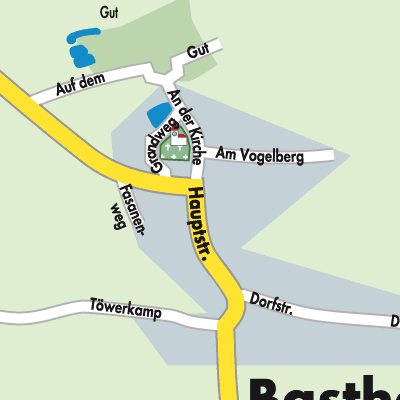 Stadtplan Basthorst