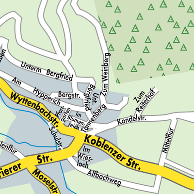 Stadtplan Bausendorf