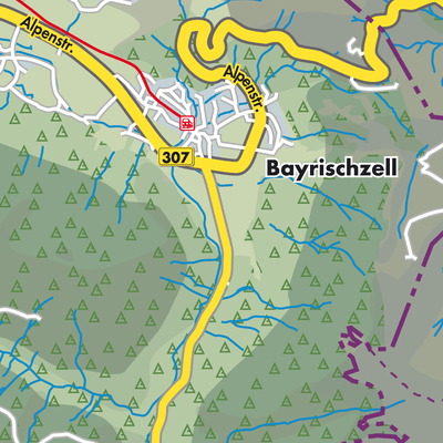 Übersichtsplan Bayrischzell