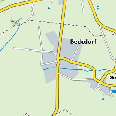 Übersichtsplan Beckdorf
