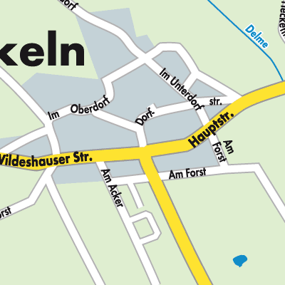 Stadtplan Beckeln