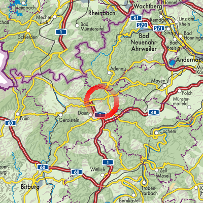 Landkarte Beinhausen