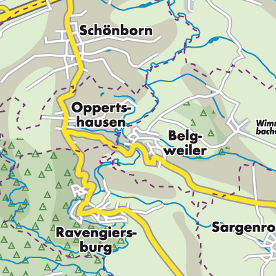 Übersichtsplan Belgweiler