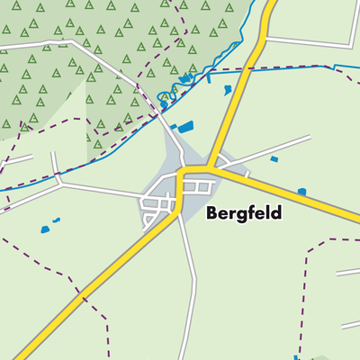 Übersichtsplan Bergfeld