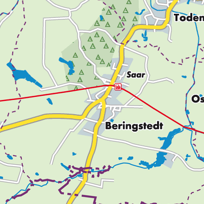 Übersichtsplan Beringstedt