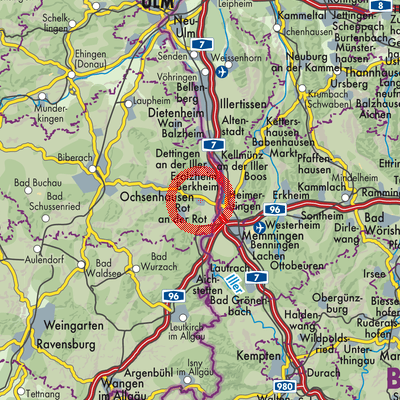 Landkarte Berkheim