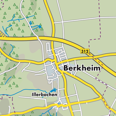 Übersichtsplan Berkheim