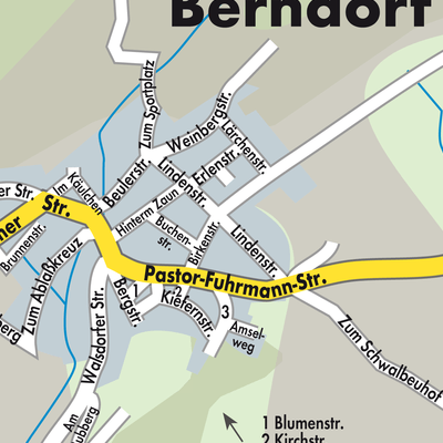 Stadtplan Berndorf