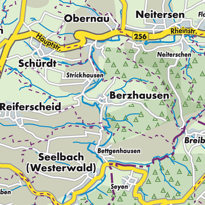 Übersichtsplan Berzhausen