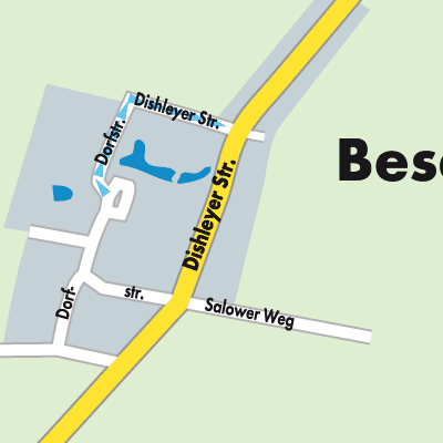 Stadtplan Beseritz