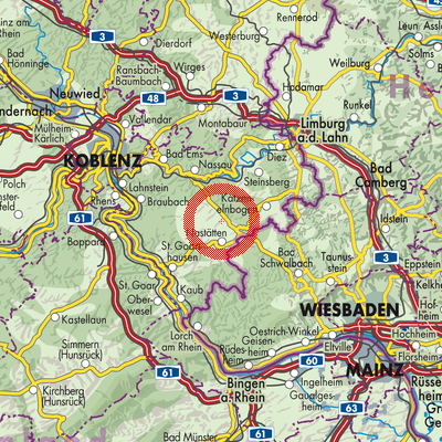 Landkarte Bettendorf