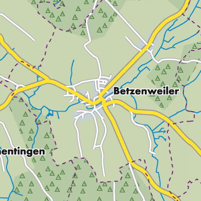 Übersichtsplan Betzenweiler