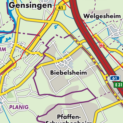Übersichtsplan Biebelsheim