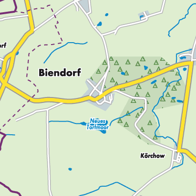 Übersichtsplan Biendorf