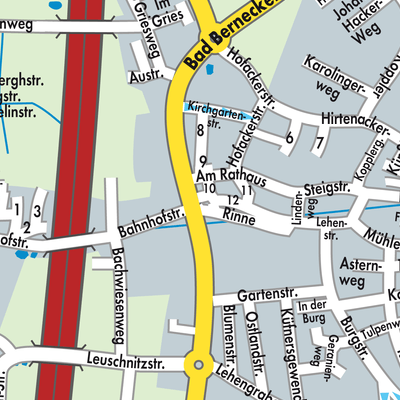Stadtplan Bindlach