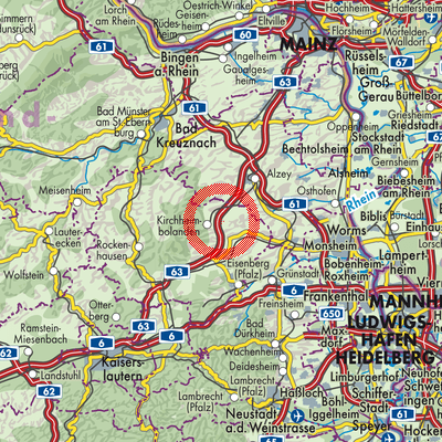 Landkarte Bischheim