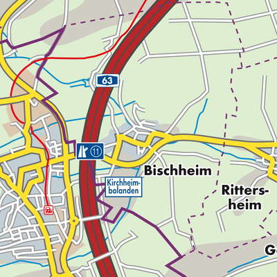 Übersichtsplan Bischheim