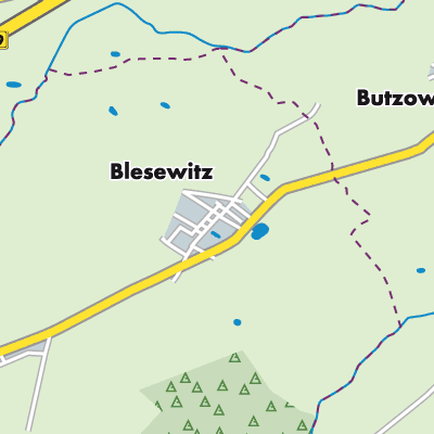 Übersichtsplan Blesewitz