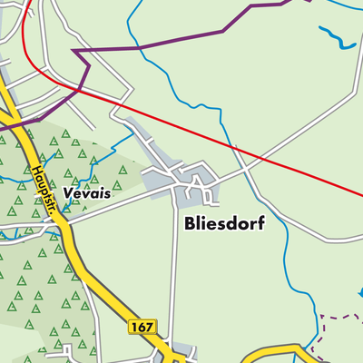 Übersichtsplan Bliesdorf