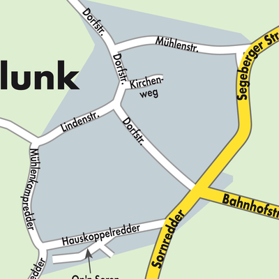Stadtplan Blunk