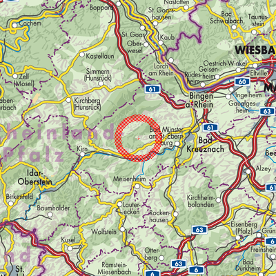 Landkarte Bockenau