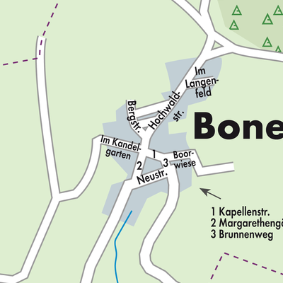 Stadtplan Bonerath